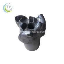 Non coring PDC rock bit 75mm for mining